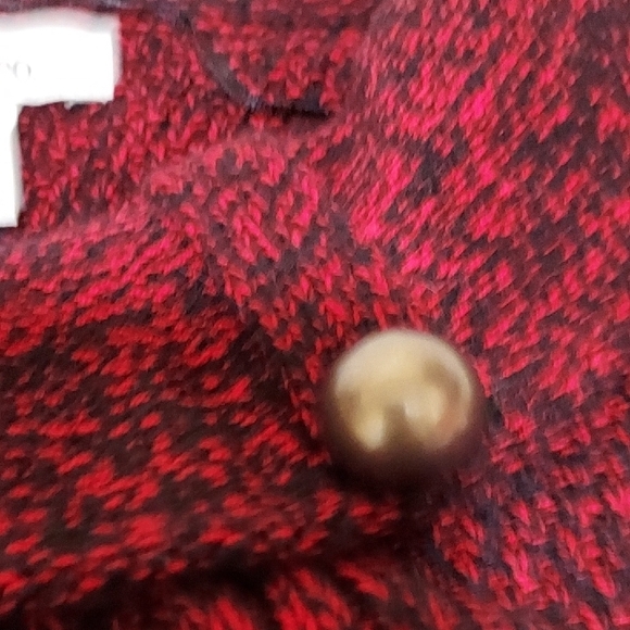 Burgundy Knit Cowl Neck Dress - Picture 5 of 10